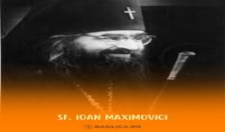 Cuvântul Sfântului Ioan Maximovici