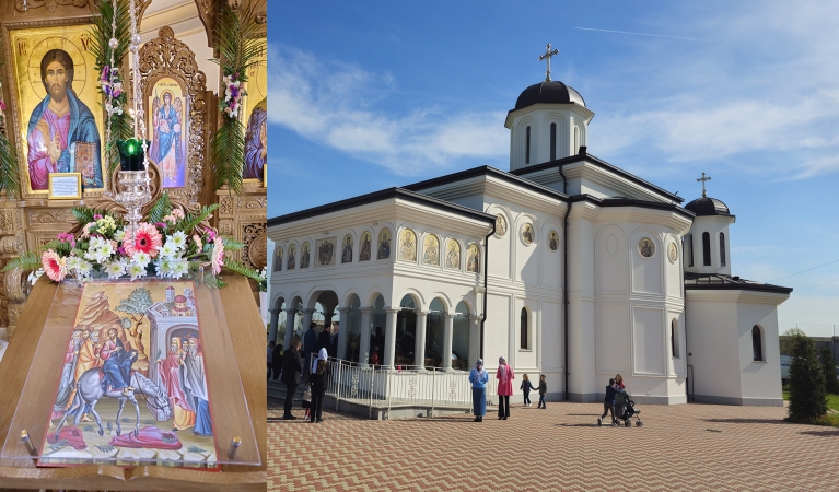 Sărbătoarea Floriilor la Parohia Ortodoxă din Voghera